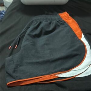 Black and Orange women’s Shorts